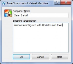 vboxnewsnapshot Snapshot information