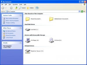 sfmycomputer My Computer with the Network Drive