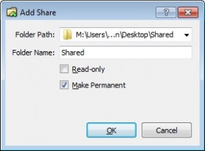 sfoptions Shared Folder Options